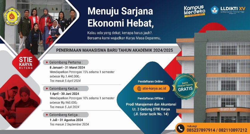 Syarat Pendaftaran Mahasiswa Baru T.A 2024/2025 dan Alur Pendaftaran, Lebih Mudah dari yang lain..