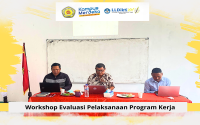 LPM STIE Karya adakan Workshop Evaluasi Pelaksanaan Program Kerja TA. 2023/2024